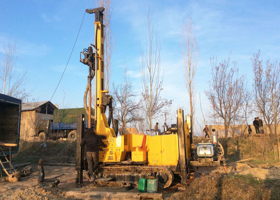 Prezzo buono Macchina dell'impianto di perforazione della trivellazione dell'acqua del foro profondo del cingolo JK300 in linea